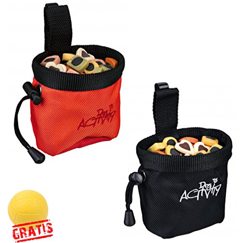 TRIXIE Snack-Tasche Baggy Nylon/Polyester einfach zu reinigen Hundetasche Hunde (ø 8 × 10 cm) von Trixie