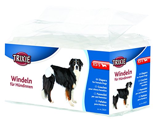 Trixie 23631 Windeln für Hündinnen, XS/S, 12er Pack Trixie 23631 Windeln für Hündinnen, XS/S, 12er Pack von Trixie