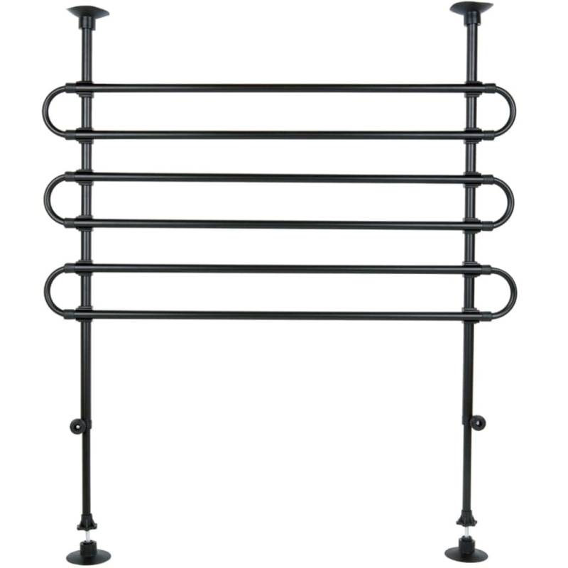 TRIXIE verstellbare Hundesicherung für den Kofferraum "Auto-Gitter, Breite: 85–140 cm Höhe: 75–110 cm, schwarz" - 1315 von TRIXIE
