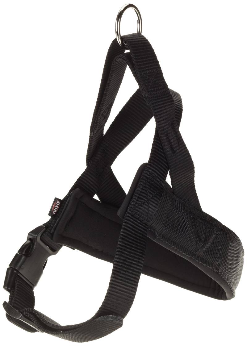 Trixie 20521 Premium Comfort Geschirr, M-L: 53-66 cm/40 mm, schwarz von Trixie