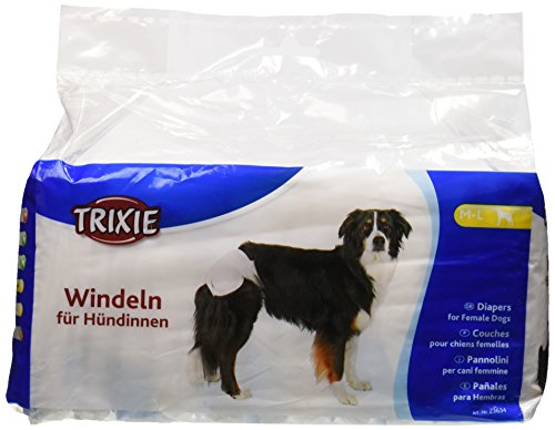 Trixie Windeln für Hündinnen, M - L, 12 Stück Trixie Windeln für Hündinnen, M - L, 12 Stück von Trixie