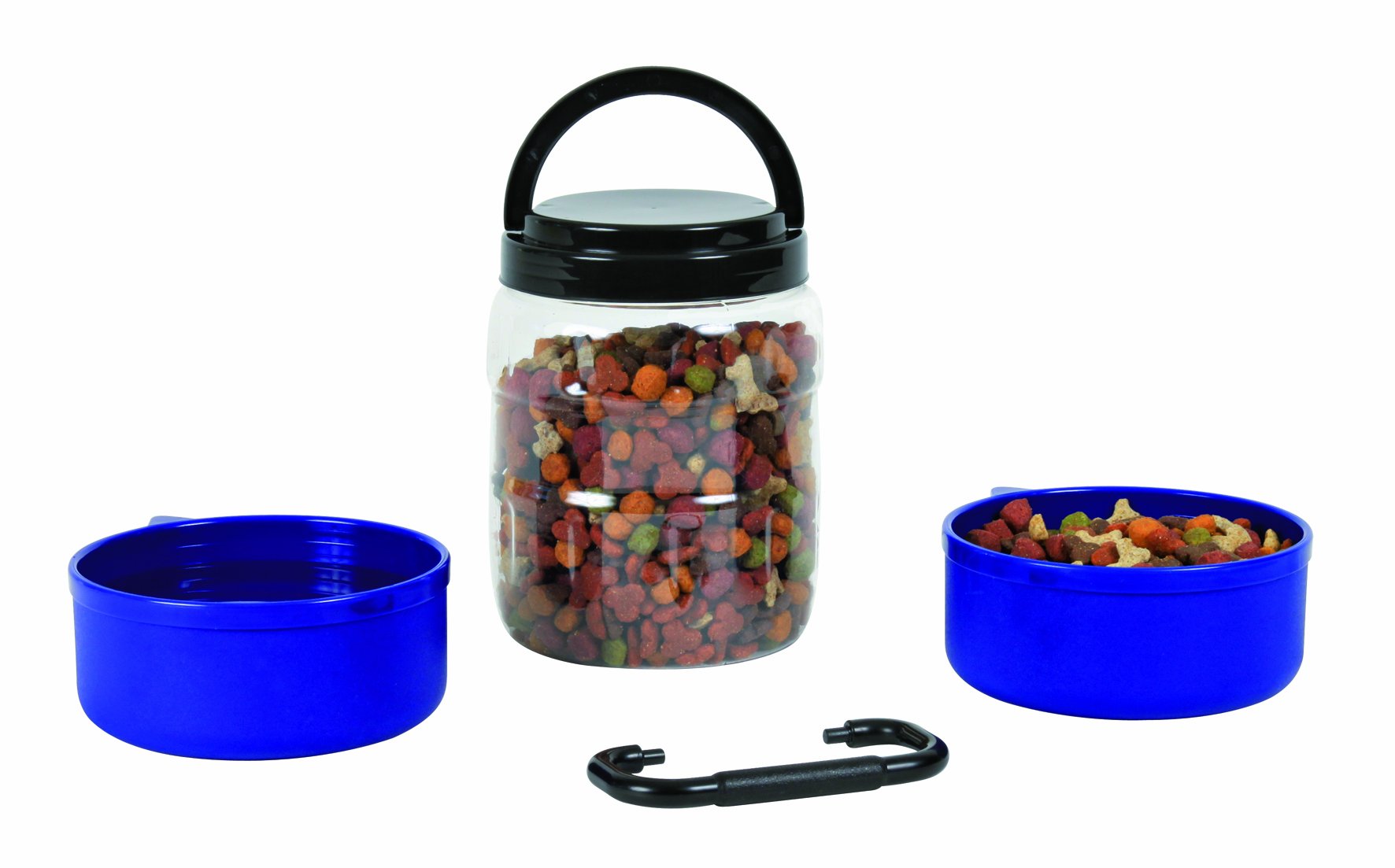 Trixie 2491 Reise-Set, Kunststoff 2 Liter/0,75 Liter, blauen und transparenten Deckeln Trixie 2491 Reise-Set, Kunststoff 2 Liter/0,75 Liter, blauen und transparenten Deckeln von Trixie
