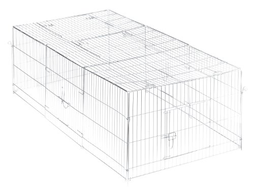 Trixie 62452 Freilaufgehege mit Abdeckung, verzinkt, 216 × 65 × 116 cm Trixie 62452 Freilaufgehege mit Abdeckung, verzinkt, 216 × 65 × 116 cm von Trixie