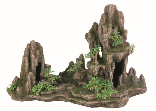 Trixie 8855 Felsformation mit Höhle/Pflanzen, 45 cm von Trixie