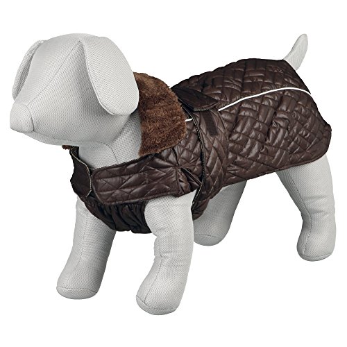 Trixie Rouen Winter Hundemantel, 34 cm, braun von Trixie