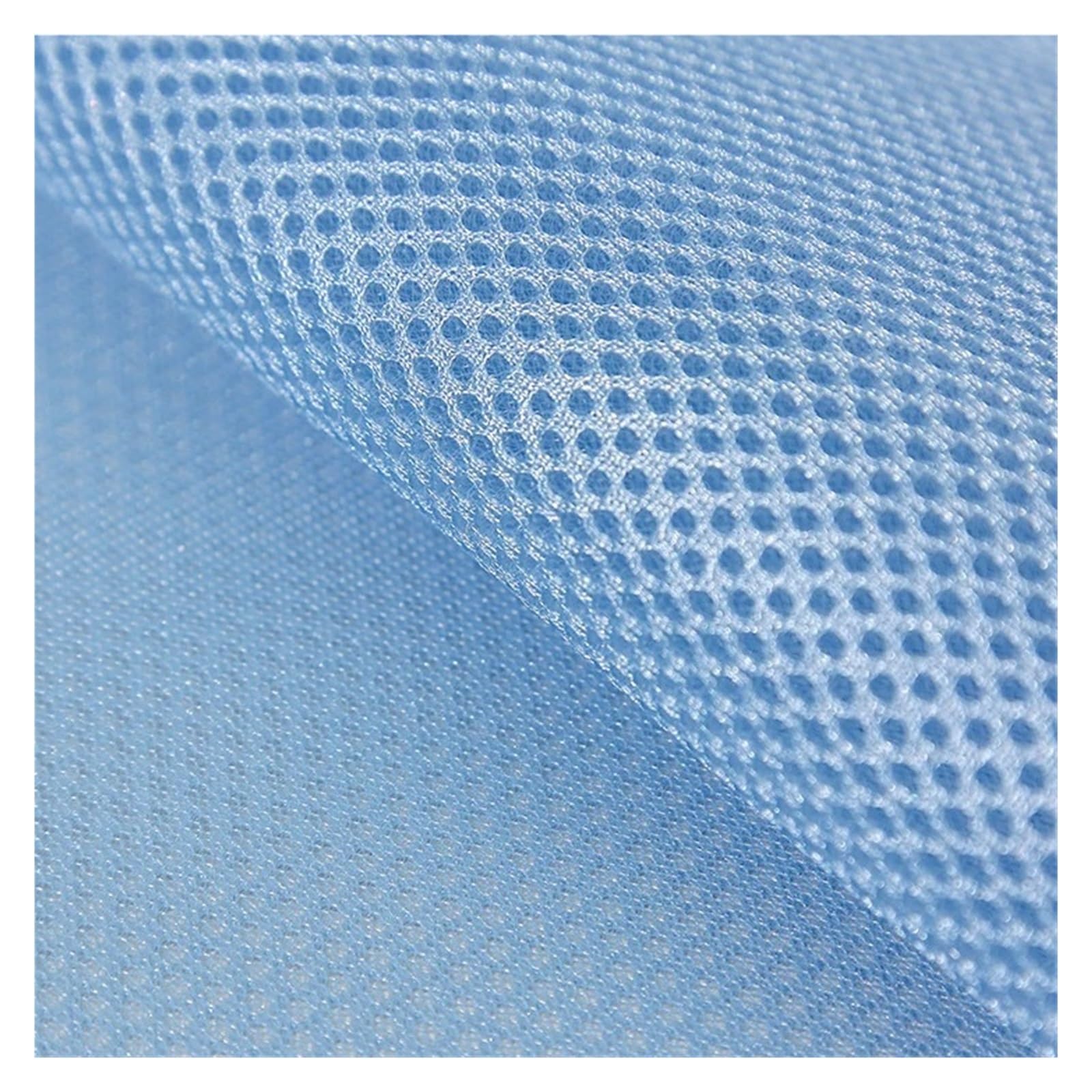 Lautsprecher Stoff,Akustikstoff 100/200/300cm x 160cm 3D Lautsprecher Oberfläche Mesh Stoff Einfarbig Atmungsaktiv Handgemachte DIY Polsterung Tuch 1 Meter Rucksack Mesh(6,160cm W x 200cm L) von Trohollis