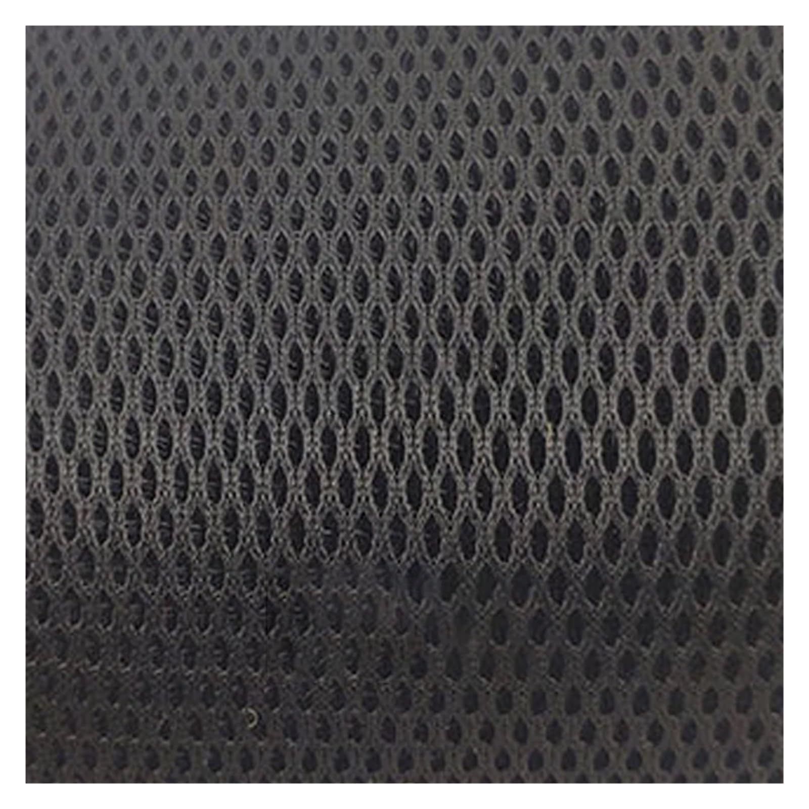 Lautsprecher Stoff,Akustikstoff 140x50cm Lautsprecher Mesh Tuch Staubdicht Schalldichte Netzabdeckung Stereo Gille Stoff Grill Radio Akustikfilter Schutzzubehör(Black) von Trohollis