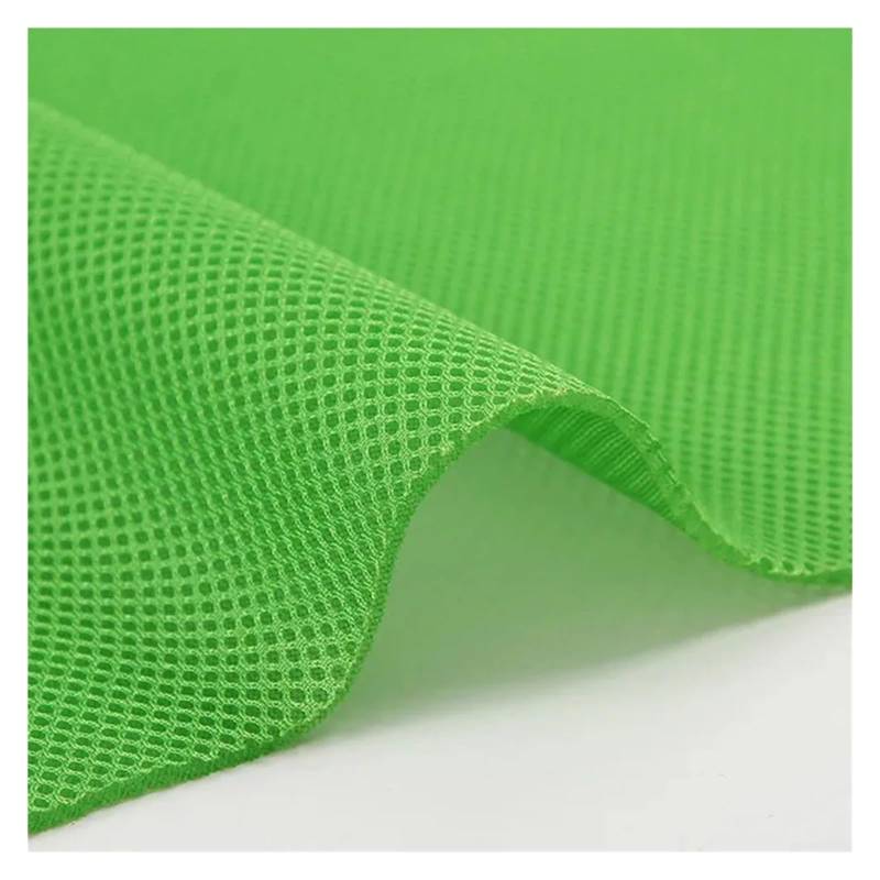 Lautsprecher Stoff,Akustikstoff Atmungsaktives 3D-Netzgewebe, Luftschicht, einfarbig, handgefertigt, DIY-Polsterung, Stuhllautsprecher, staubdicht, schalldicht, Netzbezug(Green) von Trohollis