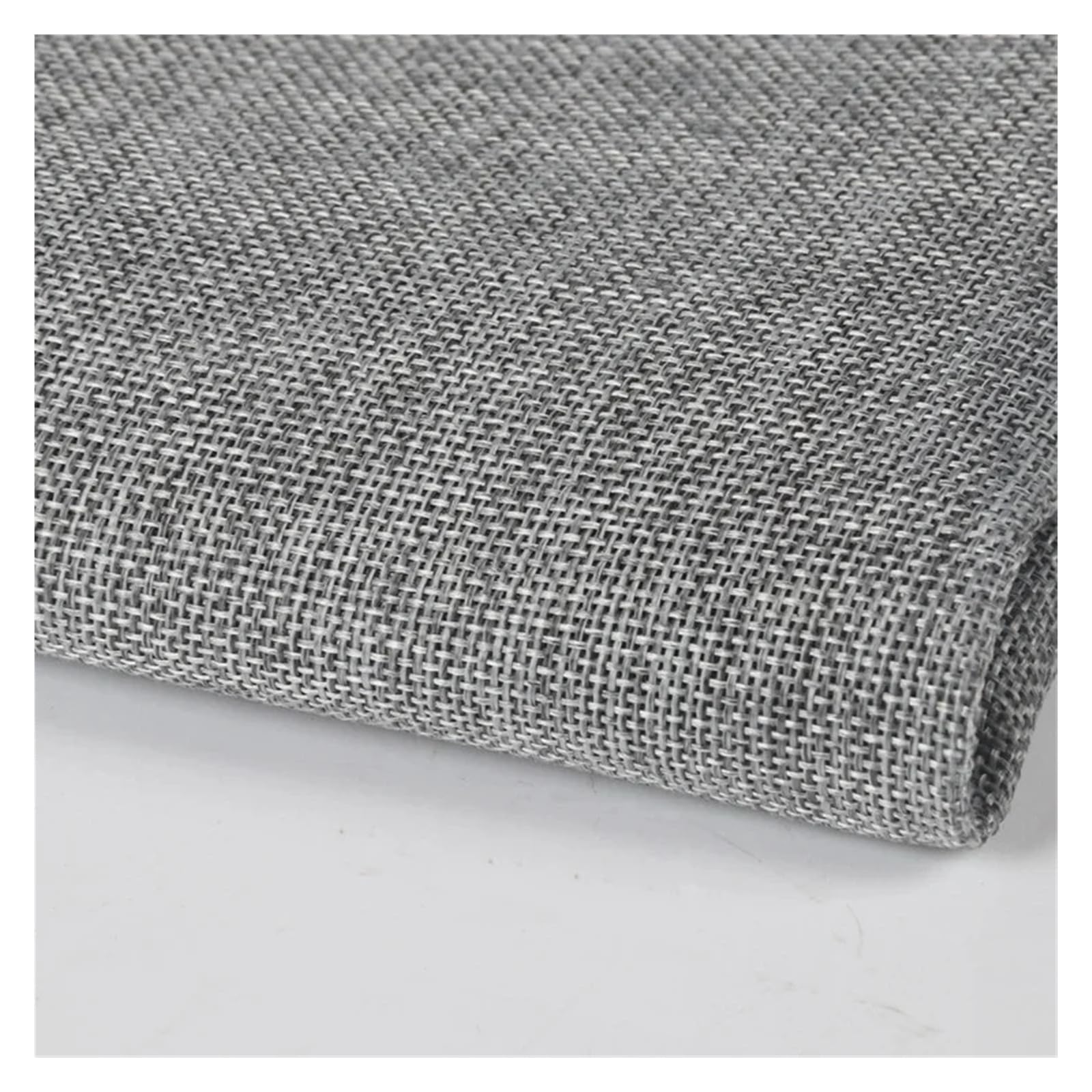 Lautsprecher Stoff,Akustikstoff Lautsprecher-Grilltuch, Leinenstoff, schützendes staubdichtes Netztuch, Stereo-Stoffersatz for Medienschränke, KTV-Boxen(Gray) von Trohollis