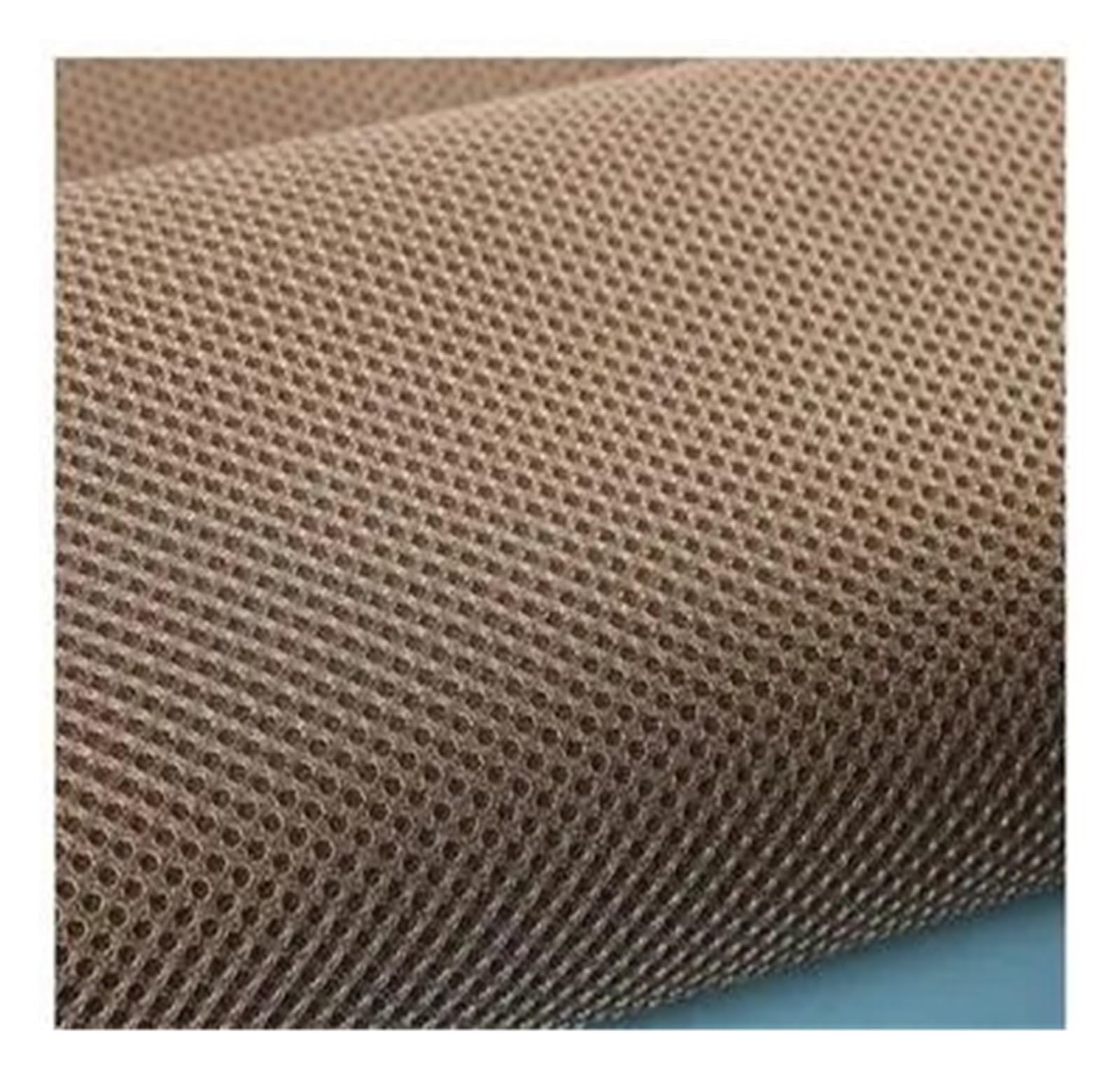 Lautsprecher Stoff,Akustikstoff Lautsprecher-Netzstoffe for Stereo-Resonanzkörper, dick, atmungsaktiv, 155 cm breit, 185 g/m², 2 mm dick(Khaki,50CMX150CM_180 GSM) von Trohollis