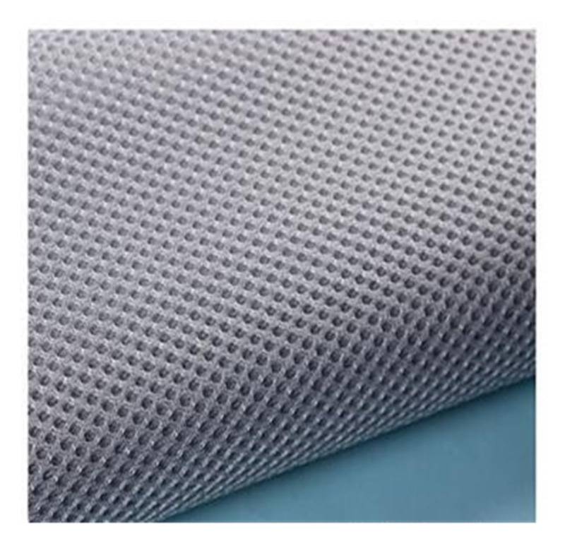 Lautsprecher Stoff,Akustikstoff Lautsprecher-Netzstoffe for Stereo-Resonanzkörper, dick, atmungsaktiv, 155 cm breit, 185 g/m², 2 mm dick(Light Grey,100CMX150CM_180 GSM) von Trohollis