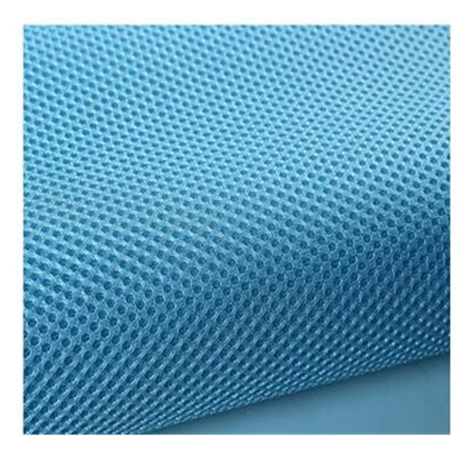 Lautsprecher Stoff,Akustikstoff Lautsprecher-Netzstoffe for Stereo-Resonanzkörper, dick, atmungsaktiv, 155 cm breit, 185 g/m², 2 mm dick(SkyBlue,100CMX150CM_180 GSM) von Trohollis