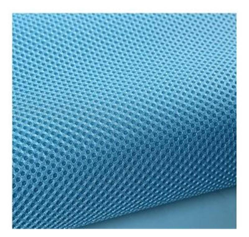 Lautsprecher Stoff,Akustikstoff Lautsprecher-Netzstoffe for Stereo-Resonanzkörper, dick, atmungsaktiv, 155 cm breit, 185 g/m², 2 mm dick(SkyBlue,100CMX150CM_180 GSM) von Trohollis