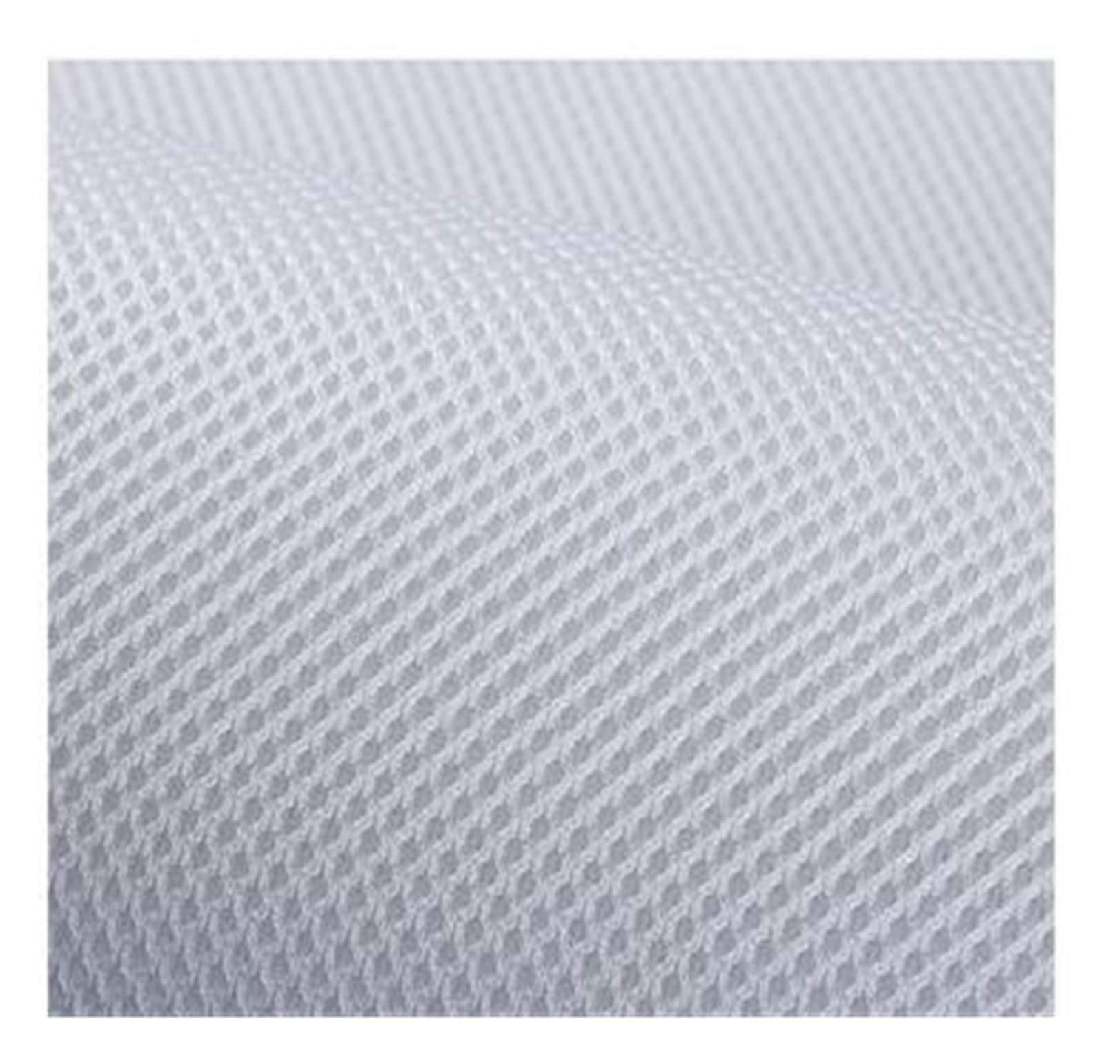 Lautsprecher Stoff,Akustikstoff Lautsprecher-Netzstoffe for Stereo-Resonanzkörper, dick, atmungsaktiv, 155 cm breit, 185 g/m², 2 mm dick(White,100CMX150CM_180 GSM) von Trohollis