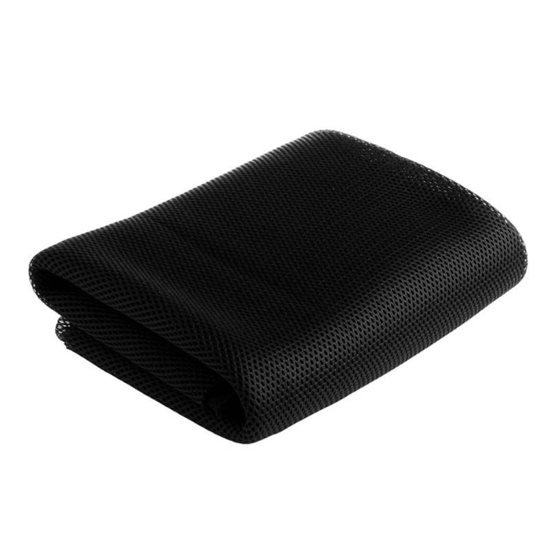 Lautsprecher Stoff,Akustikstoff Lautsprechergitter Lautsprechergitter Stoff Stereogitter Stoff Staubdicht Audiotuch Neu 140 * 50cm(Black) von Trohollis
