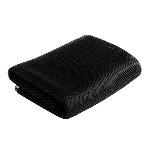 Lautsprecher Stoff,Akustikstoff Mesh Staubdicht Lautsprecher Grill Tuch Stereo Grille Stoff Audio Tuch(Black) von Trohollis