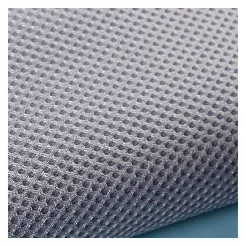 Lautsprecher Stoff,Akustikstoff Netzstoff Meterware for Lautsprecherboxen, Hörner, Kinotechnik, staubdicht, atmungsaktiv, einfarbig, Schwarz, Braun, Grau(Light Grey) von Trohollis