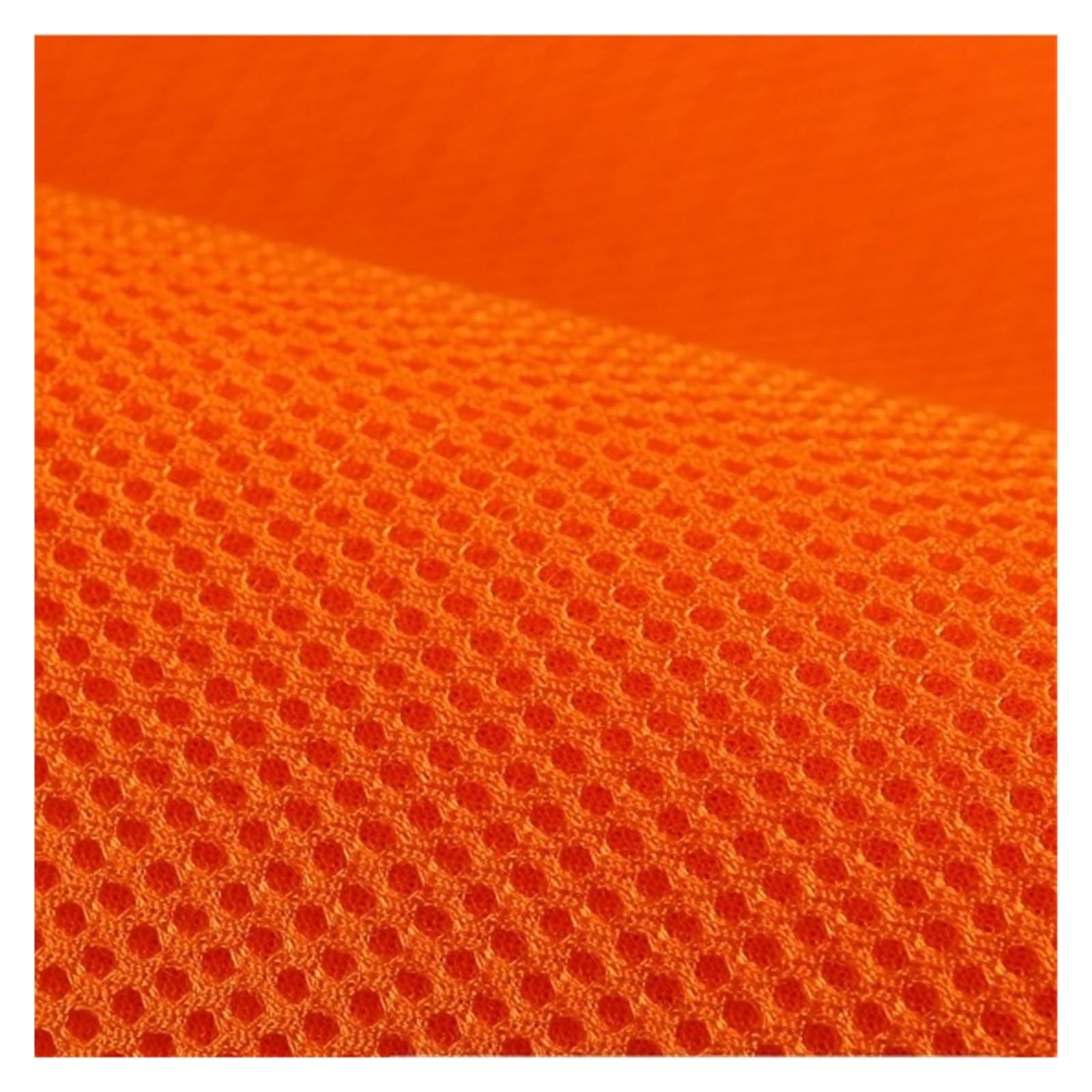Lautsprecher Stoff,Akustikstoff Netzstoff Meterware for Lautsprecherboxen, Hörner, Kinotechnik, staubdicht, atmungsaktiv, einfarbig, Schwarz, Braun, Grau(Orange) von Trohollis