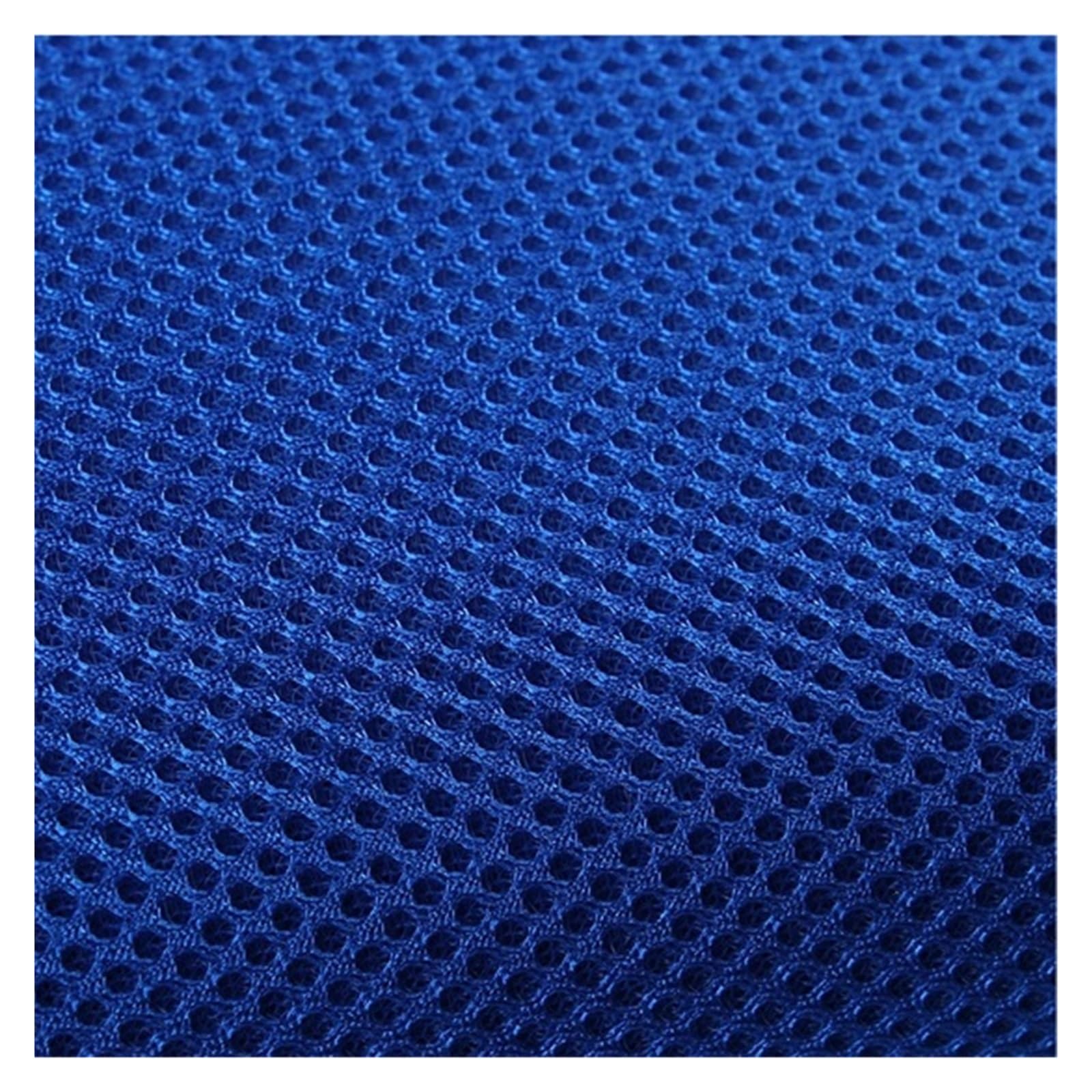 Lautsprecher Stoff,Akustikstoff Netzstoff Meterware for Lautsprecherboxen, Hörner, Kinotechnik, staubdicht, atmungsaktiv, einfarbig, Schwarz, Braun, Grau(Royal Blue) von Trohollis