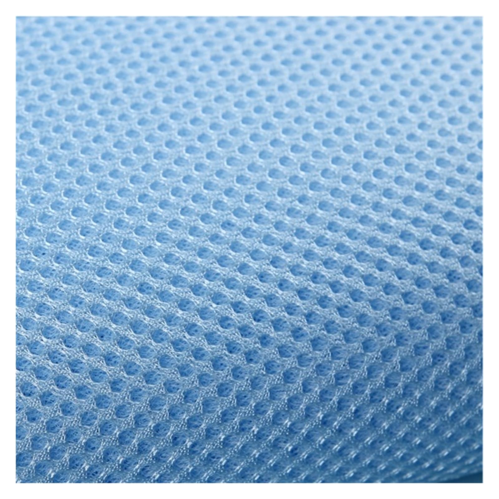 Lautsprecher Stoff,Akustikstoff Netzstoff Meterware for Lautsprecherboxen, Hörner, Kinotechnik, staubdicht, atmungsaktiv, einfarbig, Schwarz, Braun, Grau(Sky Blue) von Trohollis