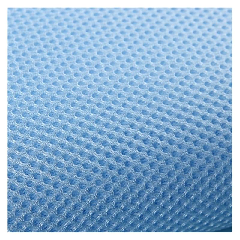 Lautsprecher Stoff,Akustikstoff Netzstoff Meterware for Lautsprecherboxen, Hörner, Kinotechnik, staubdicht, atmungsaktiv, einfarbig, Schwarz, Braun, Grau(Sky Blue) von Trohollis