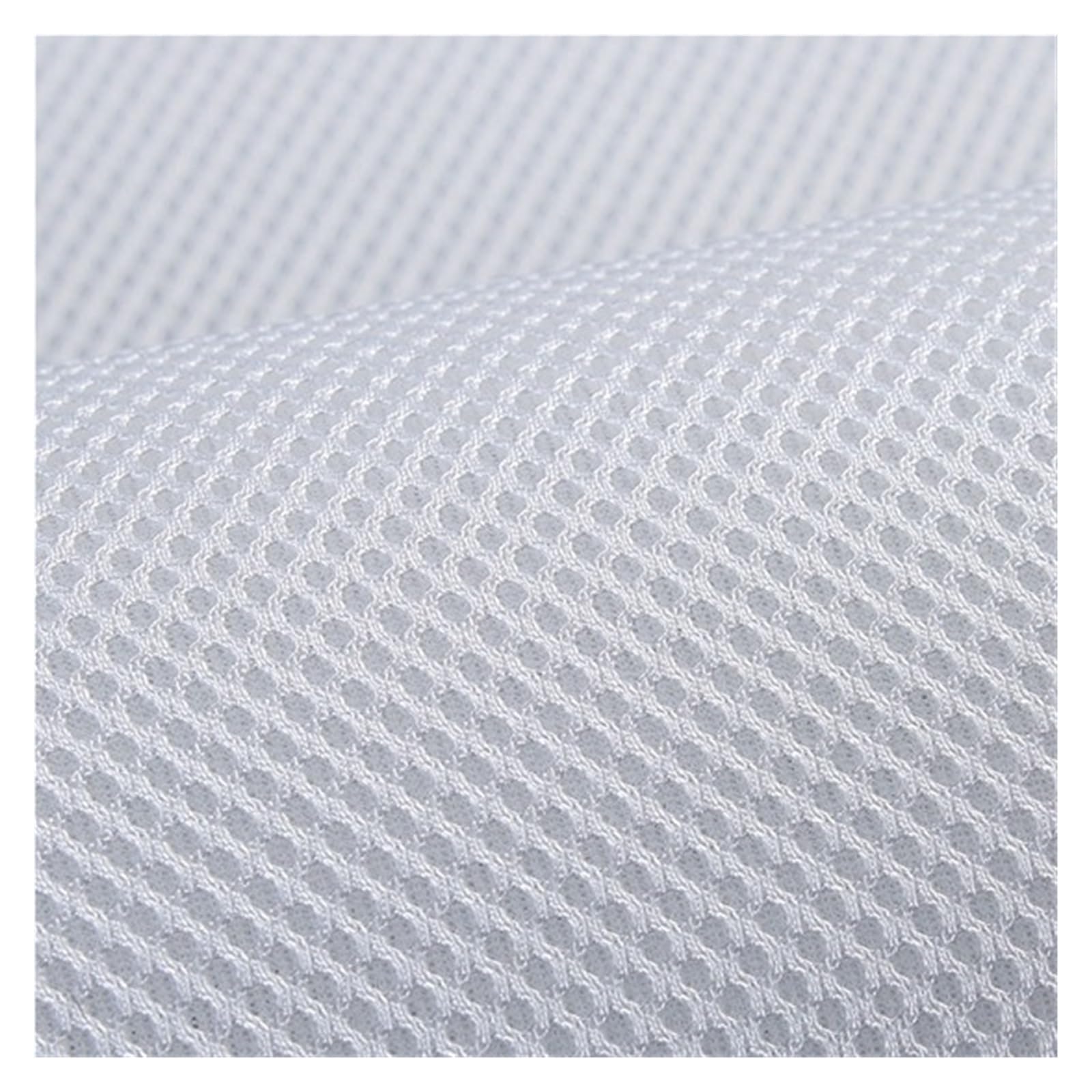 Lautsprecher Stoff,Akustikstoff Netzstoff Meterware for Lautsprecherboxen, Hörner, Kinotechnik, staubdicht, atmungsaktiv, einfarbig, Schwarz, Braun, Grau(White) von Trohollis