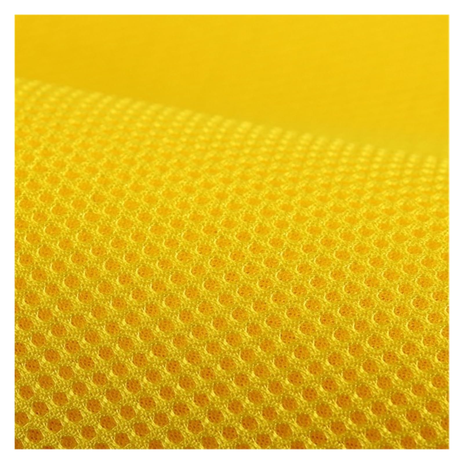Lautsprecher Stoff,Akustikstoff Netzstoff Meterware for Lautsprecherboxen, Hörner, Kinotechnik, staubdicht, atmungsaktiv, einfarbig, Schwarz, Braun, Grau(Yellow) von Trohollis