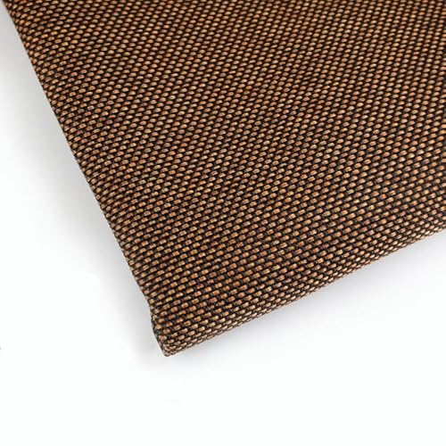 Lautsprecher Stoff,Akustikstoff Vintage Verdicken Lautsprecher Tuch Grille Stereo Staubtuch Filter Stoff Mesh Lautsprecher Mesh Tuch Klassische(50x50CM) von Trohollis