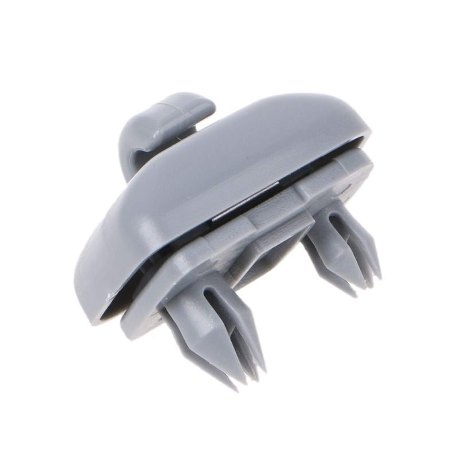 Sonnenblende Halterung,Sonnenblende Clip 1 stück Auto-Styling Innensonnenvisier-Haken-Clip-Halterung-Aufhänger Passend Passend Passend für A1 A3 A4 A5 Q3 Q5 Autozubehör(Gray) von Trohollis