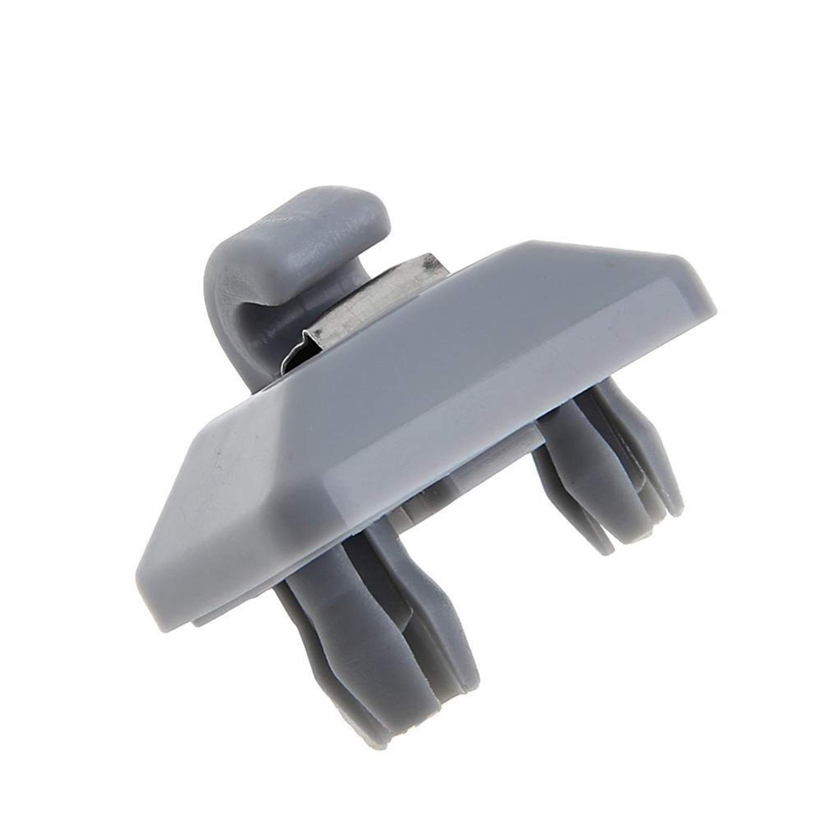 Sonnenblende Halterung,Sonnenblende Clip 1 stück Kunststoff grau/beige sonnenvisierclip hakenhalter Passend Passend Passend für a1 a3 A4 A5 Q3 Q5 2013 2014 2015(Gray) von Trohollis