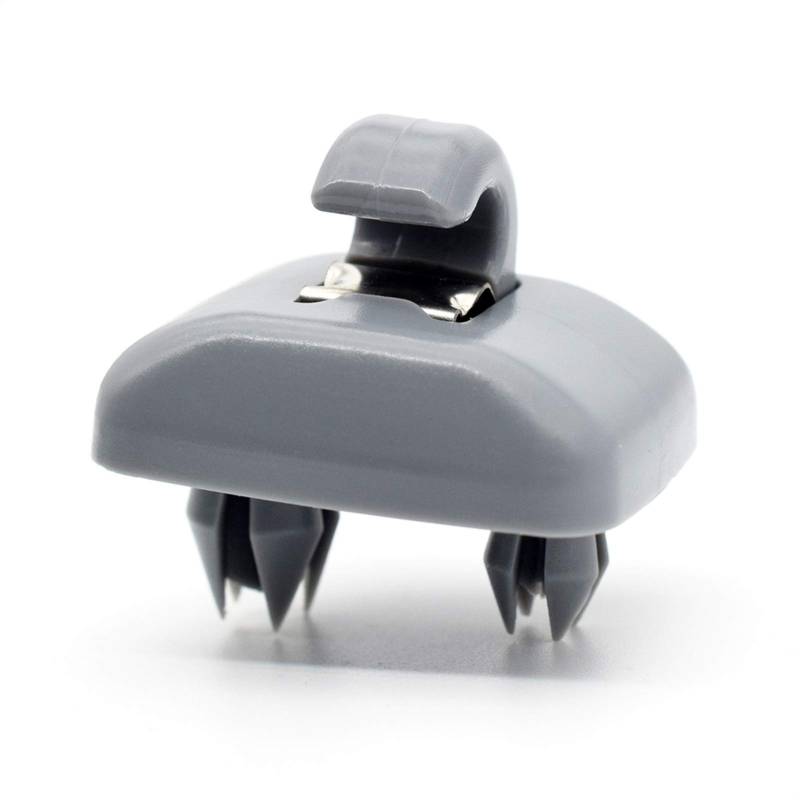 Sonnenblende Halterung,Sonnenblende Clip 2 stücke Auto Sonnenvisier Clip Grau Innenaufhänger Haken Clip Halterung Passend Passend Passend für A1 A3 S3 A4 S4 Allroad A5 S5 Q3 Q5 grau von Trohollis