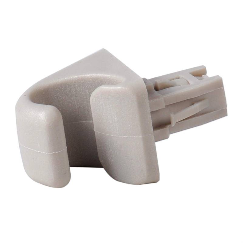 Sonnenblende Halterung,Sonnenblende Clip 2 stücke grau/beige sonnenvisier Haken Clip Bracket aufhänger Passend Passend Passend für rav4 Prius Solara 2004 2005 2006 2007(Beige) von Trohollis