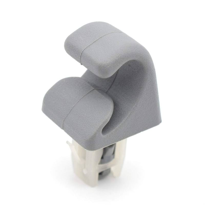 Sonnenblende Halterung,Sonnenblende Clip 2X graue Sonnenblende Hakenhalter Clip Halterungsaufhänger Passend Passend Passend für RAV4 Prius CAR Ersatzzubehör von Trohollis