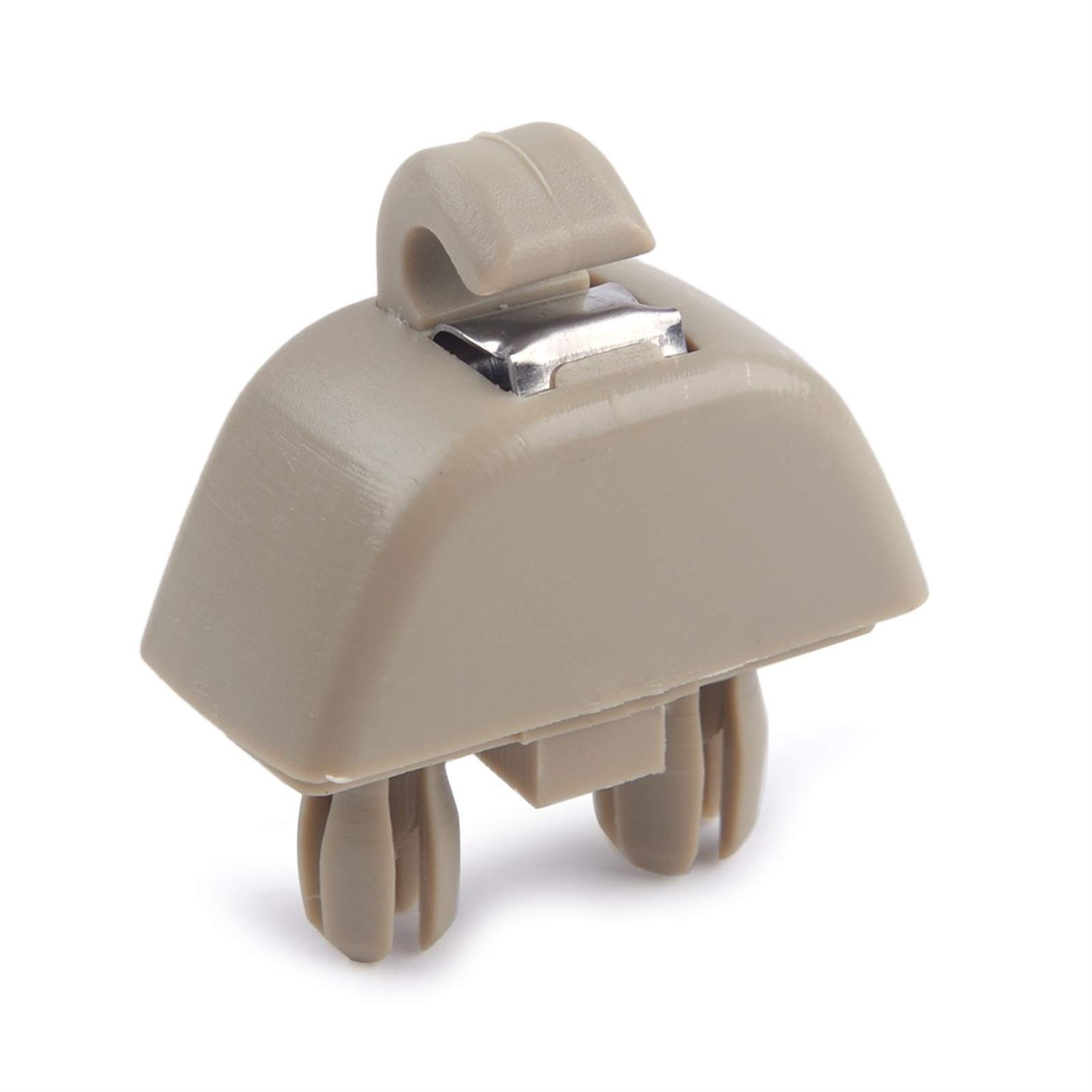 Sonnenblende Halterung,Sonnenblende Clip Auto Innere Sun Visor Hook Clip Fit use for use USO apto para Passend Passend Passend für VW Passat Polo Up Skoda Rapid 2012 2013 2014 2015(Beige) von Trohollis