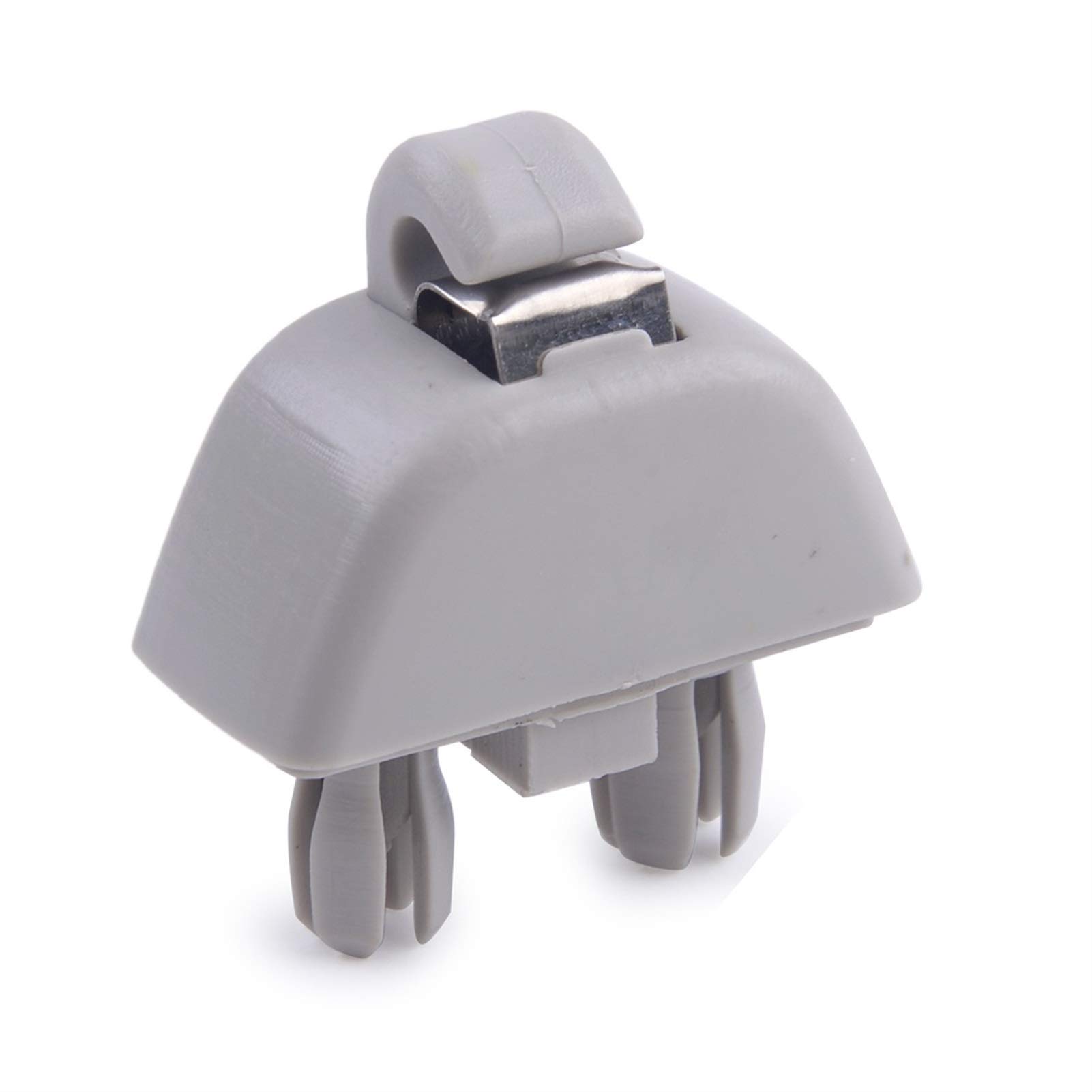 Sonnenblende Halterung,Sonnenblende Clip Auto Innere Sun Visor Hook Clip Fit use for use USO apto para Passend Passend Passend für VW Passat Polo Up Skoda Rapid 2012 2013 2014 2015(Gray) von Trohollis