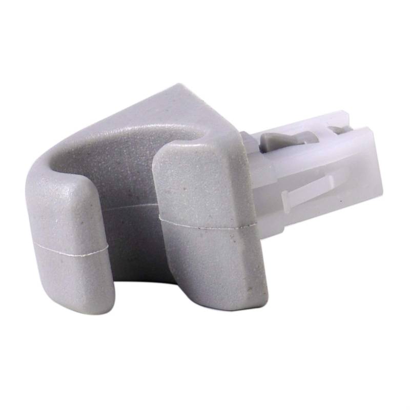 Sonnenblende Halterung,Sonnenblende Clip Grau/Beige Sonnenvisier-Haken-Clip-Halterung-Aufhänger Passend Passend Passend für RAV4 Prius Solara 2004-2006 2007(Gray) von Trohollis