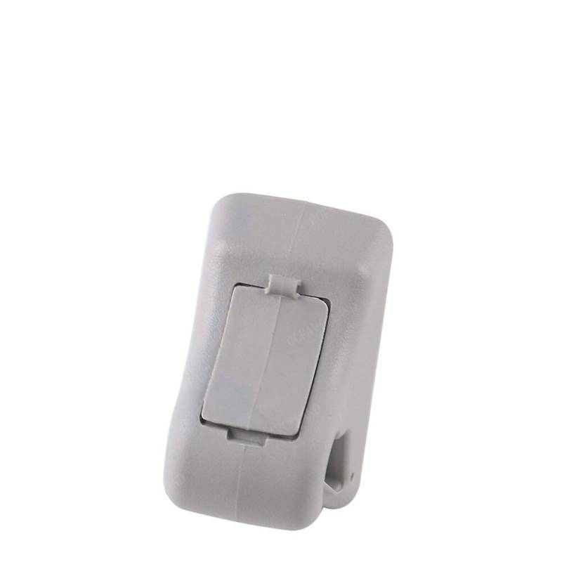 Sonnenblende Halterung,Sonnenblende Clip Grau- oder Beige Auto Sonnenvisier-Haken-Clip-Halterung Passend Passend Passend für Mitsubishi Pajero Montero MK3 2000-2006 V73 V77 V93 V97(Gray) von Trohollis
