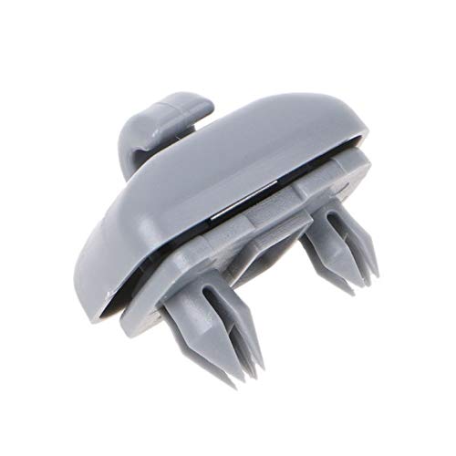 Sonnenblende Halterung,Sonnenblende Clip Grey Sun Visor Clip Hook Holder Passend Passend Passend für A1 A3 A4 A5 Q3 Q5 2013 2014 2015(Gray) von Trohollis