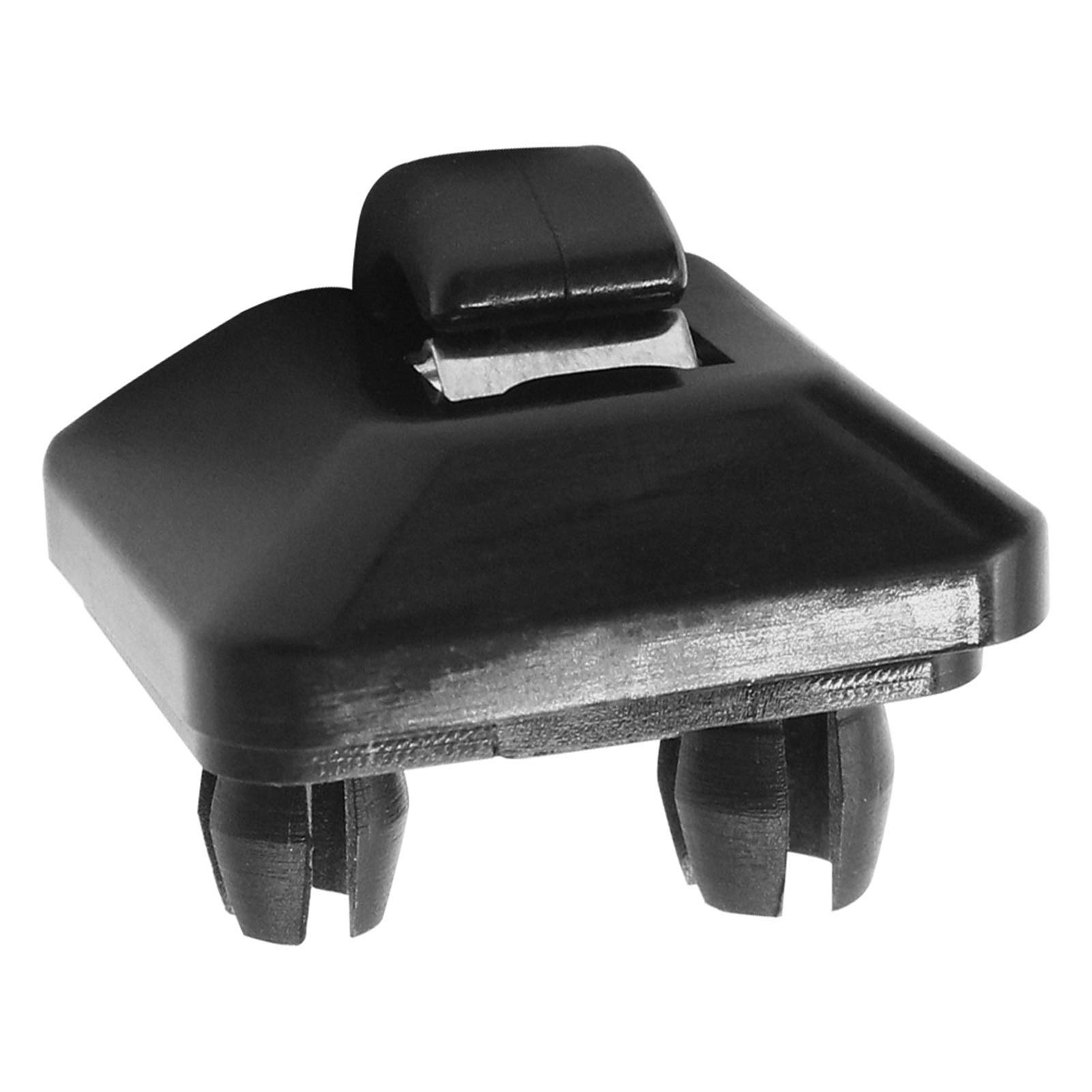 Sonnenblende Halterung,Sonnenblende Clip Sonnenvisier-Clip-Haken-Halterung-Aufhänger Passend Passend Passend für A1 A3 A4 A5 A6 A7 Q5 Q3 Q7 ABS Material Innenzubehör Clip(Black) von Trohollis