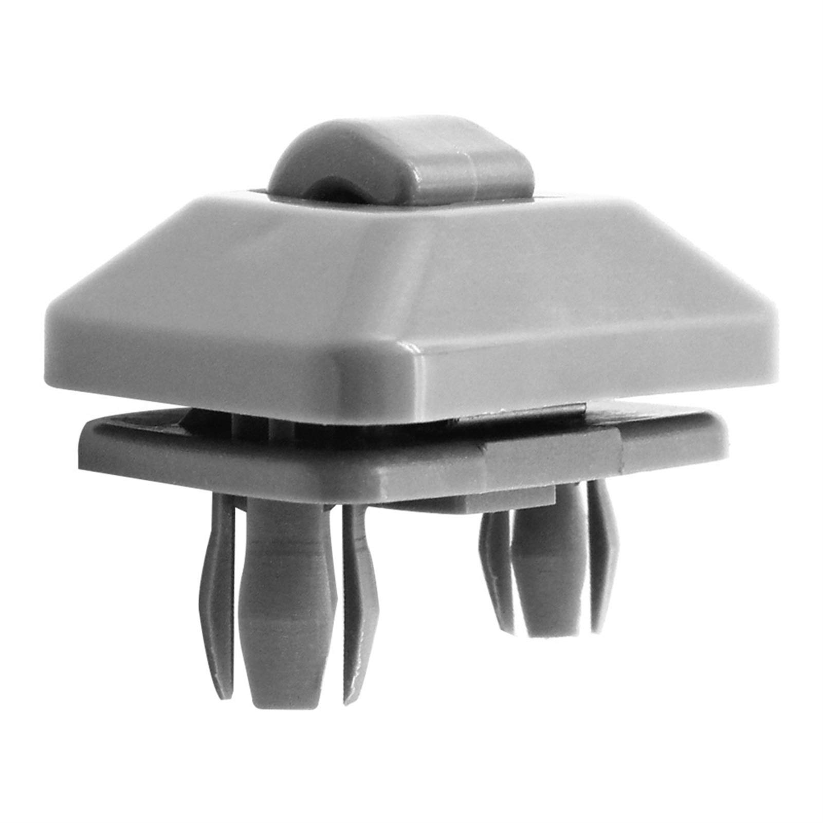 Sonnenblende Halterung,Sonnenblende Clip Sonnenvisier-Clip-Haken-Halterung-Aufhänger Passend Passend Passend für A1 A3 A4 A5 A6 A7 Q5 Q3 Q7 ABS Material Innenzubehör Clip(Gray) von Trohollis