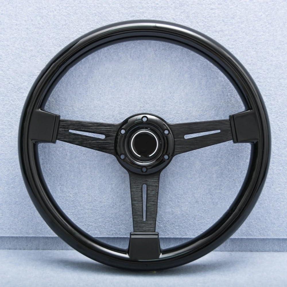 Steering Wheel Car,Lenkrad 14 Zoll 340 MM konkaves Sport-Lenkrad mit Schnellverschluss, Modifikationswerkzeuge, personalisiert Steering Wheel Car,Lenkrad 14 Zoll 340 MM konkaves Sport-Lenkrad mit Schnellverschluss, Modifikationswerkzeuge, personalisiert von Trohollis