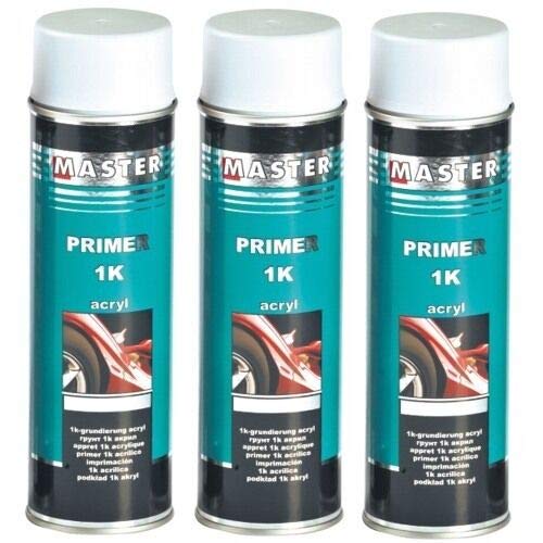 Troton 1K ACRYL FÜLLER GRUNDIERUNG Spray WEIß 3 x 500ml HAFTGRUND Auto Primer Troton 1K ACRYL FÜLLER GRUNDIERUNG Spray WEIß 3 x 500ml HAFTGRUND Auto Primer von Troton