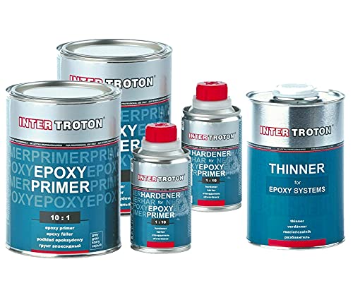 Troton 2K Epoxid Grundierung 10:1 Epoxy Primer 2X1,1kg Ink. HÄRTER + 1L VERDÜNNUNG Kfz von Troton