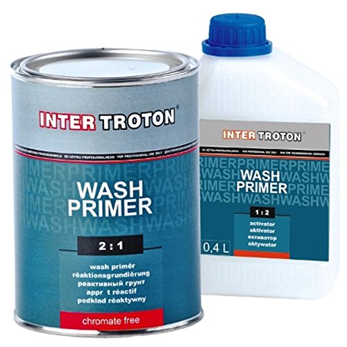 Troton Wash Primer 2K REAKTIONSGRUNDIERUNG Inter 2:1 REAKTIONSPRIMER 0,8L+0,4L von Troton