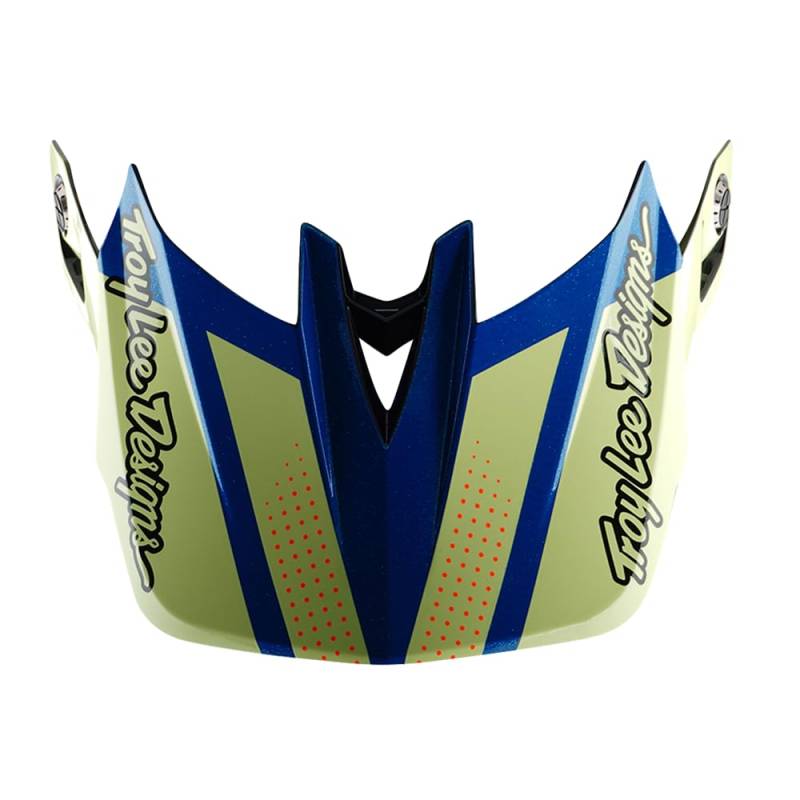 Troy Lee Designs D4 Visier; Drip Yellow von Troy Lee Designs