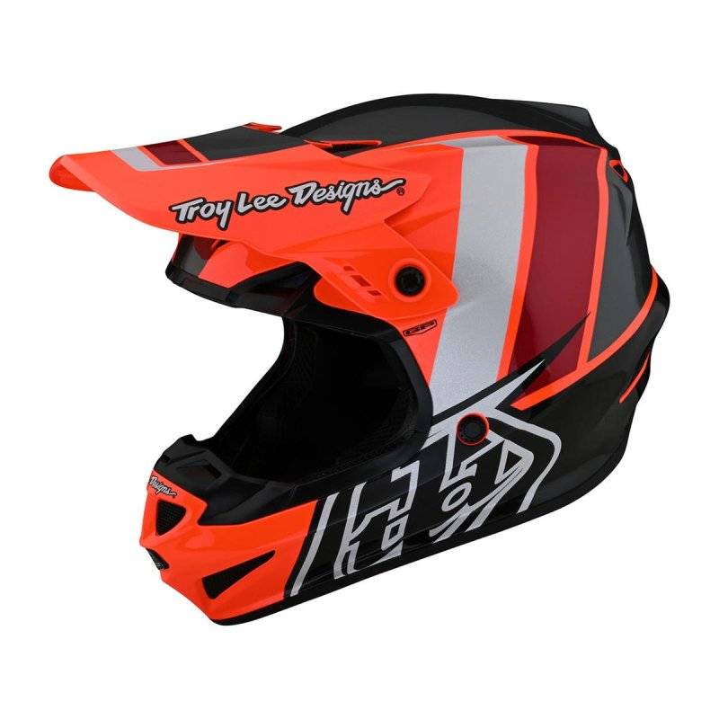 Troy Lee Designs GP Motocross Helm, Nova, glo orange von Troy Lee Designs