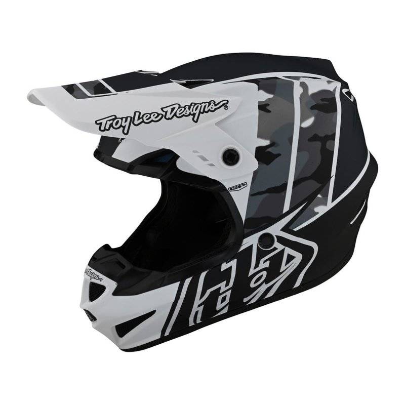 Troy Lee Designs GP Motocross Helm, Nova Camo, weiss von Troy Lee Designs