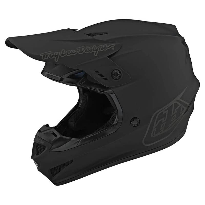 Troy Lee Designs Motocross-Helm GP Schwarz Gr. L von Troy Lee Designs