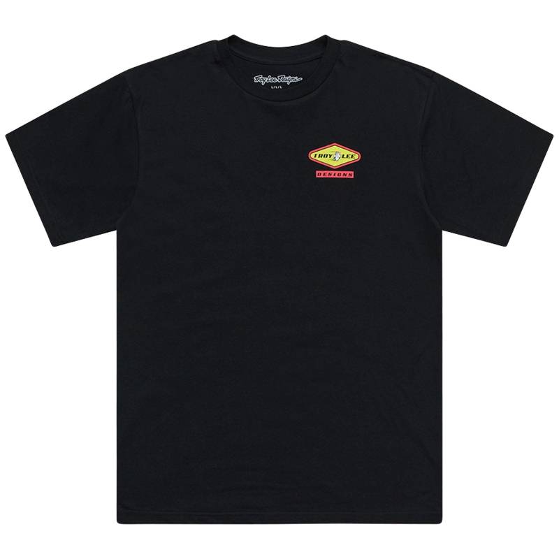 Troy Lee Designs Kurzärmeliges T-Shirt; CARB Black MD von Troy Lee Designs