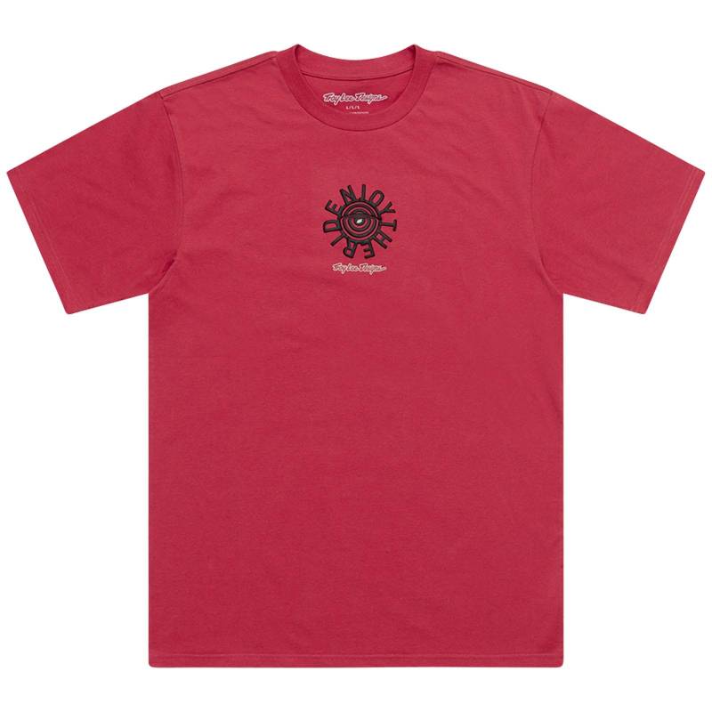 Troy Lee Designs Kurzärmeliges T-Shirt; Enjoy Fuchsia MD von Troy Lee Designs